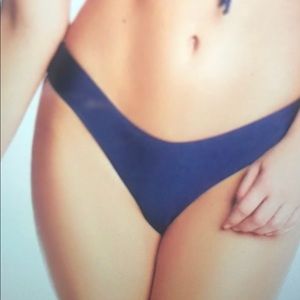 Maaji Navy Stripe Reversible Cheeky Bikini Bottom